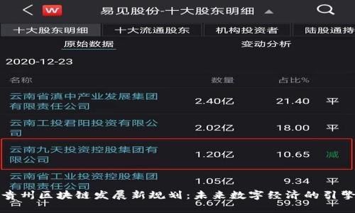 貴州區(qū)塊鏈發(fā)展新規(guī)劃：未來數(shù)字經(jīng)濟的引擎
